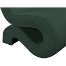 Meridian Desiree Green Boucle Fabric Accent Chair IMAGE 7