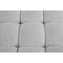 Meridian Ames Grey Boucle Fabric Modular Sofa IMAGE 8