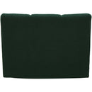 Meridian Infinity Green Boucle Fabric Modular Chair IMAGE 4