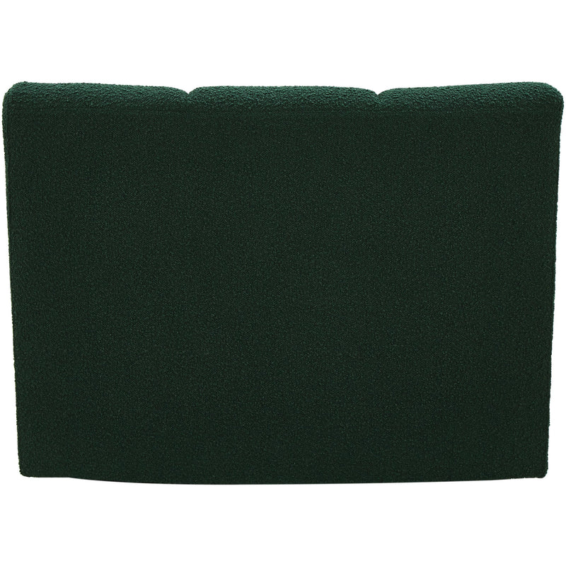 Meridian Infinity Green Boucle Fabric Modular Chair IMAGE 4