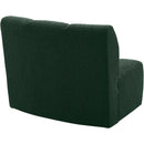 Meridian Infinity Green Boucle Fabric Modular Chair IMAGE 5