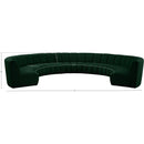 Meridian Infinity Green Boucle Fabric 9 pc Modular Sectional IMAGE 11