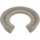 Meridian Infinity Brown Boucle Fabric 11 pc Modular Sectional IMAGE 6