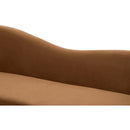 Meridian Ritz Saddle Velvet Sofa IMAGE 10