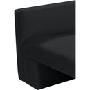Meridian Henson Black Velvet Chair IMAGE 10