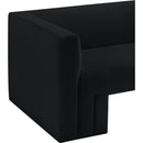 Meridian Henson Black Velvet Chair IMAGE 12