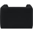 Meridian Henson Black Velvet Chair IMAGE 3