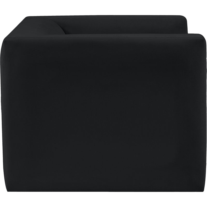 Meridian Henson Black Velvet Chair IMAGE 7