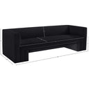 Meridian Henson Black Velvet Sofa IMAGE 18