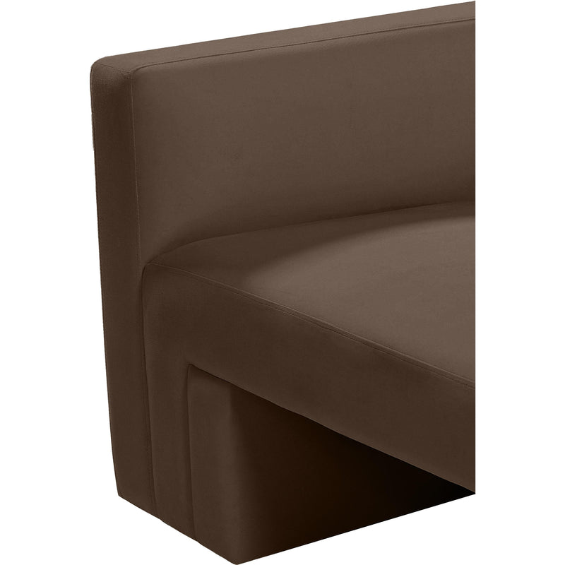Meridian Henson Brown Velvet Chair IMAGE 10