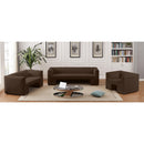 Meridian Henson Brown Velvet Sofa IMAGE 17