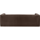 Meridian Henson Brown Velvet Sofa IMAGE 3