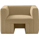 Meridian Henson Camel Velvet Chair IMAGE 5