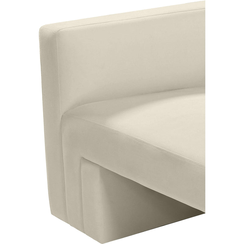 Meridian Henson Cream Velvet Chair IMAGE 10