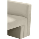 Meridian Henson Cream Velvet Chair IMAGE 13