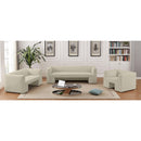 Meridian Henson Cream Velvet Chair IMAGE 17