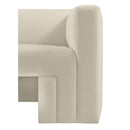 Meridian Henson Cream Velvet Chair IMAGE 8