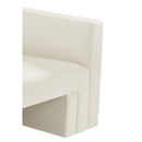 Meridian Henson Cream Velvet Sofa IMAGE 13