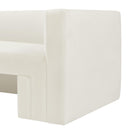 Meridian Henson Cream Velvet Sofa IMAGE 9