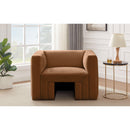 Meridian Henson Saddle Velvet Chair IMAGE 2