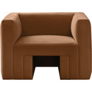 Meridian Henson Saddle Velvet Chair IMAGE 5