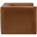 Meridian Henson Saddle Velvet Chair IMAGE 7