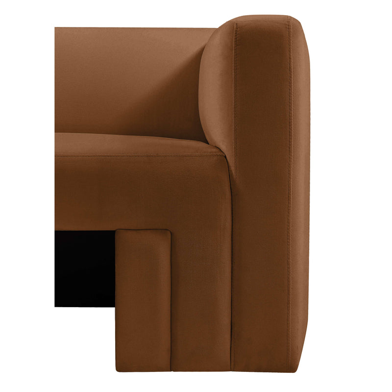 Meridian Henson Saddle Velvet Chair IMAGE 8