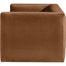 Meridian Henson Saddle Velvet Loveseat IMAGE 7
