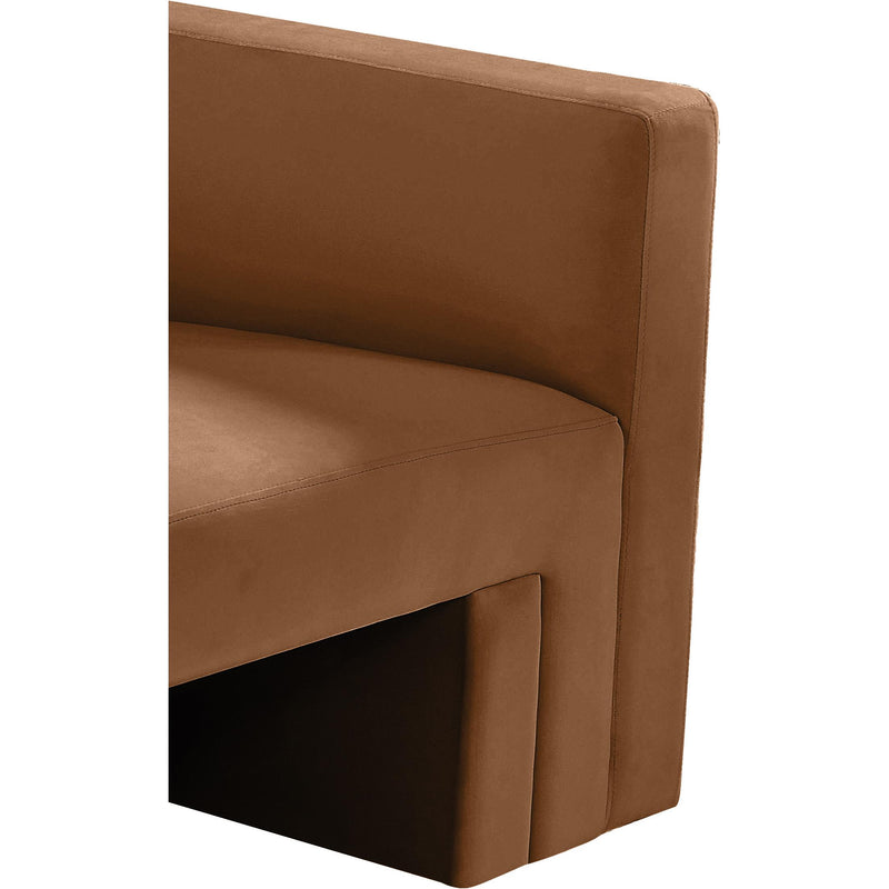 Meridian Henson Saddle Velvet Sofa IMAGE 13
