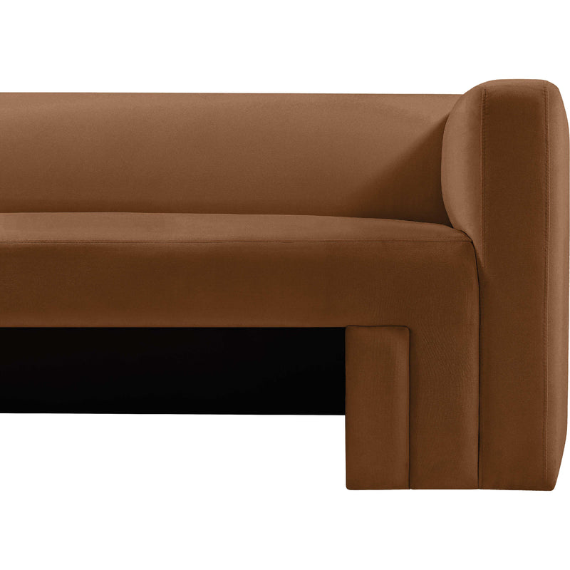 Meridian Henson Saddle Velvet Sofa IMAGE 8