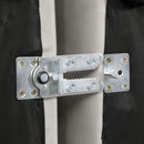 Meridian Cube Cream Vegan Leather Corner Chair IMAGE 7