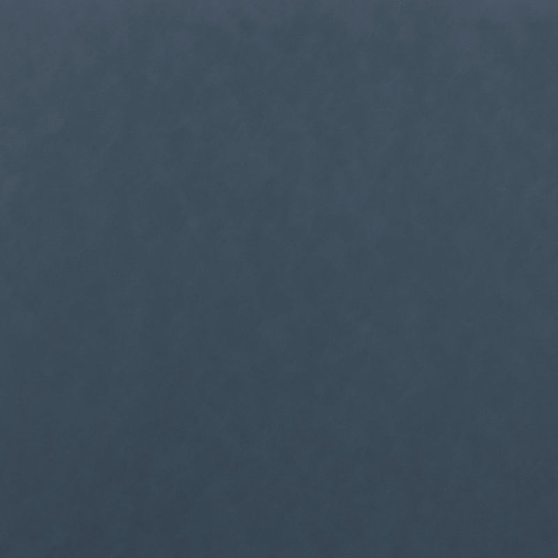 Meridian Cube Navy Blue Vegan Leather Ottoman IMAGE 4