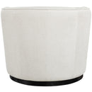 Meridian Mylah Beige Polyester Fabric Chair IMAGE 3