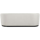 Meridian Mylah Beige Polyester Fabric Sofa IMAGE 3