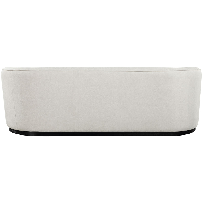 Meridian Mylah Beige Polyester Fabric Sofa IMAGE 3