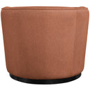 Meridian Mylah Cognac Polyester Fabric Chair IMAGE 3
