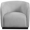 Meridian Mylah Grey Polyester Fabric Chair IMAGE 4