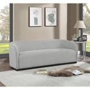 Meridian Mylah Grey Polyester Fabric Sofa IMAGE 2