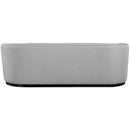 Meridian Mylah Grey Polyester Fabric Sofa IMAGE 3