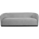 Meridian Mylah Grey Polyester Fabric Sofa IMAGE 4