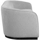 Meridian Mylah Grey Polyester Fabric Sofa IMAGE 5