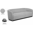 Meridian Mylah Grey Polyester Fabric Sofa IMAGE 8