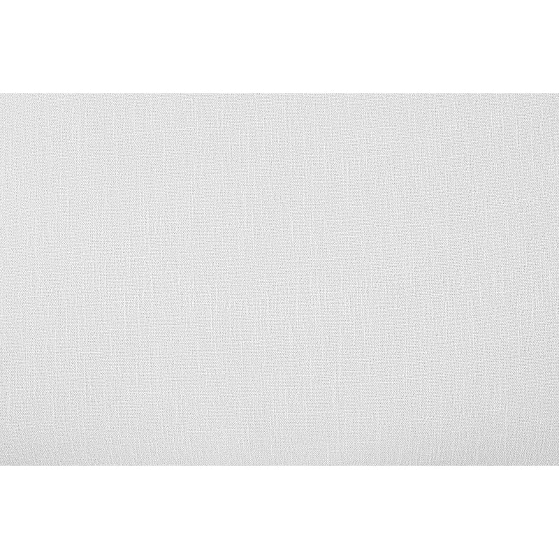 Meridian Johanna White Linen Textured Fabric 3 pc Sectional (3 Boxes) IMAGE 16