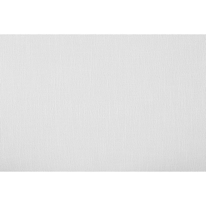 Meridian Johanna White Linen Textured Fabric 3 pc Sectional (3 Boxes) IMAGE 16