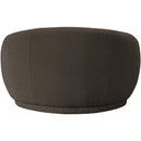 Meridian Hyde Brown Boucle Fabric Chair IMAGE 3