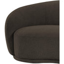 Meridian Hyde Brown Boucle Fabric Chair IMAGE 8
