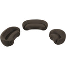 Meridian Hyde Brown Boucle Fabric Sofa IMAGE 10