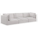 Meridian Ease Cream Polyester Fabric Modular Sofa IMAGE 8