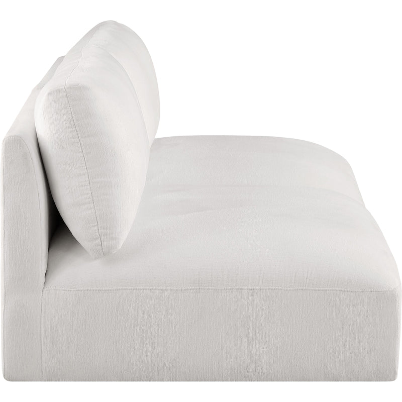 Meridian Ease Cream Polyester Fabric Modular Sofa IMAGE 5