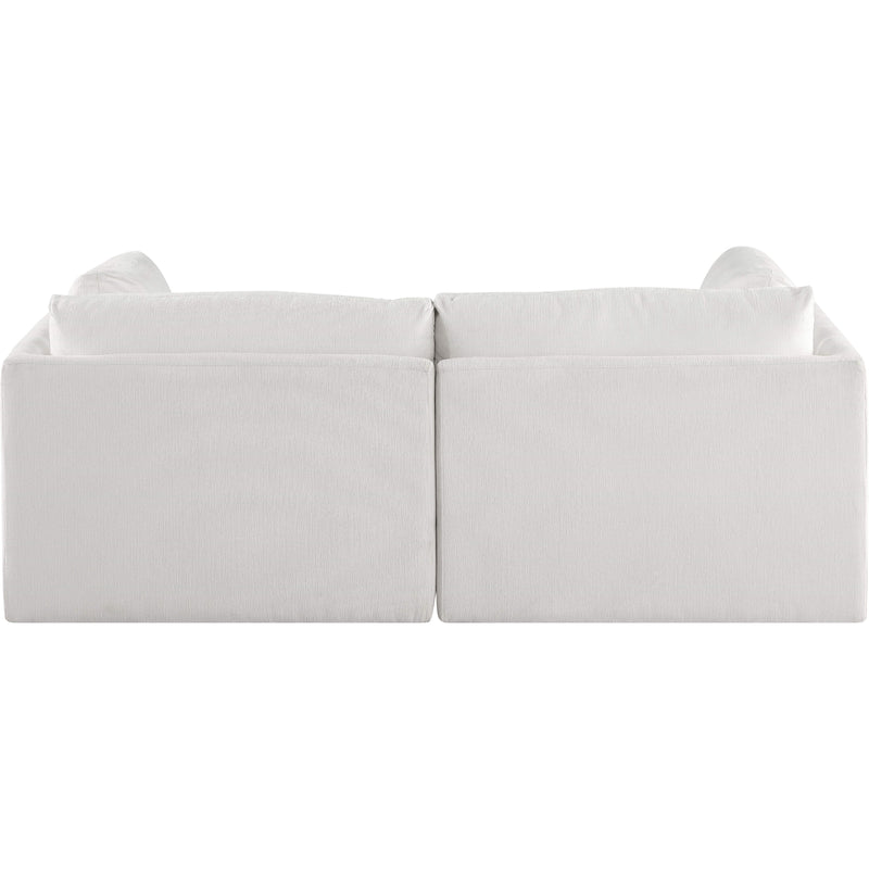 Meridian Ease Cream Polyester Fabric Modular Sofa IMAGE 3
